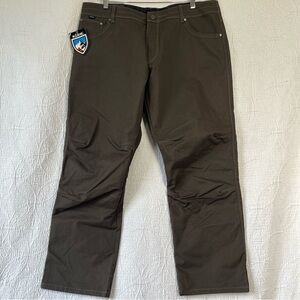 Kuhl Rydr Pants Mens 40x30 Vintage Patina Dye Cotton Blend Forged Iron Grey New